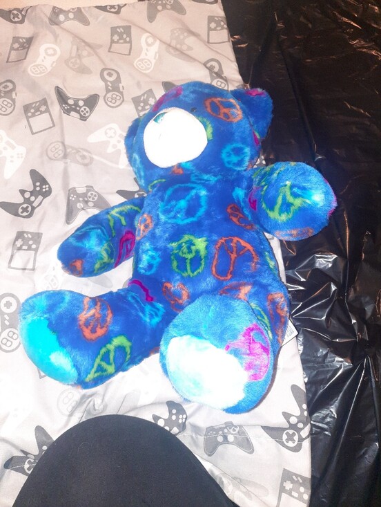 Build-A-Bear Other - Vintage BAB blue peace bear build a bear